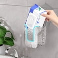 thumbnail image 3 of Amzcrzy Caja De Almacenamiento De Adornos Con Ventosa Al Vacío, Caja De Almacenamiento Montada En La Pared Para El Baño Del Hogar, Limpiador Facial Para Baño, Toallitas Húmedas Transparentes De Lujo, 3 of 8