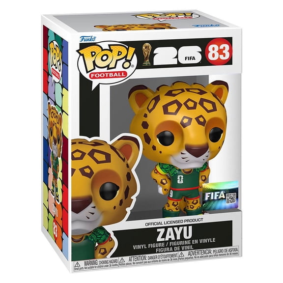 Figura Coleccionable Funko Pop Fifa Mascotas Copa del Mundo 2026 Zayu Mexico 1 pieza