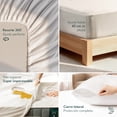 thumbnail image 3 of Set Protectores de Colchón y de Almohada Matrimonial Dreamlab, Cubrecolchón y Fundas 100% Impermeables, Hipoalergénicos, Anti Acaros, Suaves, Silenciosos, 3 of 9