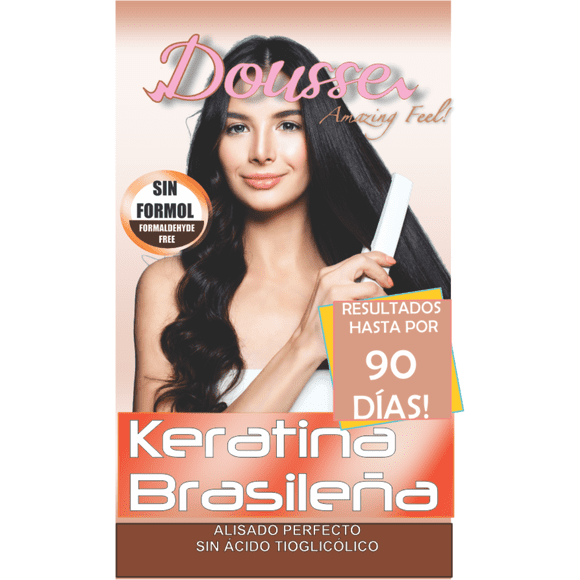 Kit Alaciado Dousse Keratina Brasileña