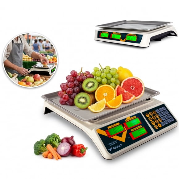 Báscula Electronica Gutstark 40 kilos Comercial Digital