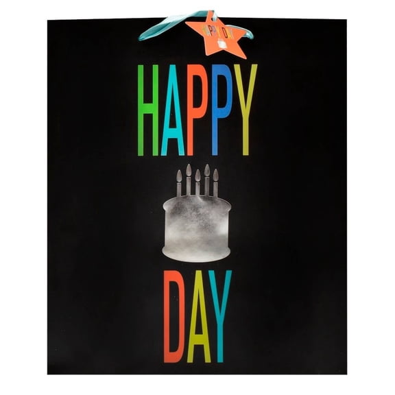 Bolsa para Regalo Prichos Negro Happy Day