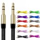 thumbnail image 2 of Cable de Audio Estéreo Auxiliar de Tela 90 cm, 2 of 2