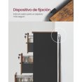 thumbnail image 5 of VASAGLE - Archivador Vertical de 3 cajones, Color café rústico y Negro, para Oficina en casa y recámara, Archivos A4 y tamaño Carta, cajones bloqueables, riel Colgante Ajustable, Soporte para, 5 of 5