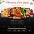thumbnail image 2 of Air Fryer COSORI 9 en 1, 6 litros, 5 velocidades de ventilador, 450 °F, con más de 100 recetas, 2 of 6