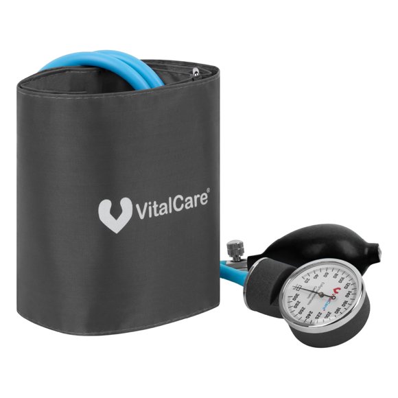Baumanómetro Aneroide Con Brazalete Amplio color Azul