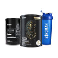thumbnail image 1 of Kit Birdman Falcon Performance Golden Vainilla 1.14 kg + Creatina Monohidratada 450 g + Shaker Azul, 1 of 5