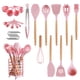 thumbnail image 2 of Juego de utensilios de cocina de silicona Hecef 32 piezas resistente al calor 446 °F sin BPA, 2 of 10