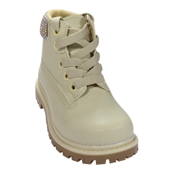 BOTA CASUAL LEON NIÑA LATTE CABRA 4020