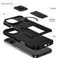 thumbnail image 2 of Funda GANGXUN para iPhone 16 – Magnética Antigolpes con Soporte y Protección Doble, 2 of 6