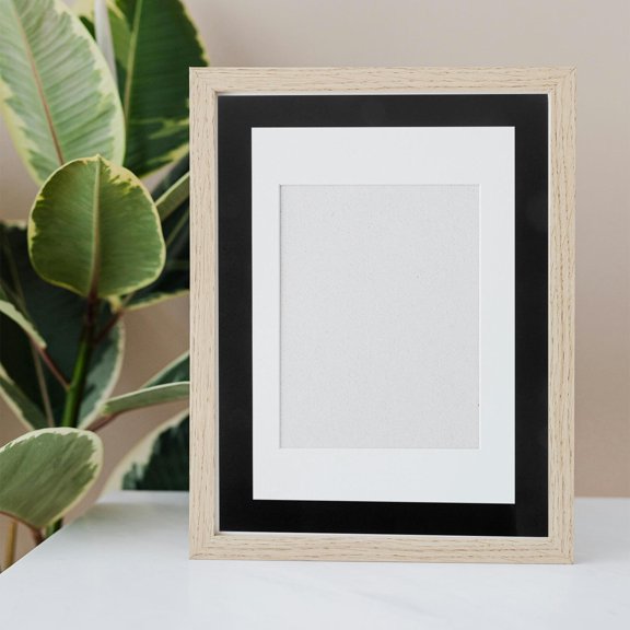 Luxshiny 1Jgo Marco De Papel Negro Para Cuadros Con Protección Para Exhibición De Y Certificados
