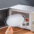 thumbnail image 1 of Microwave Splatter Cover Microwave Cover For Foods Microwave Cover Guard Lid With Adjustable Steam Vents Keeps Microwave Oven Clean, 1 of 9