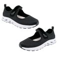 thumbnail image 2 of Breathable Women Athletic Shoes For Middle-aged Women Size 8.5 Black Slip-on Design 1 Pair, 2 of 3