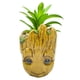 thumbnail image 1 of Maceta Decorativa Cerámica con Planta Artificial, Diseño Groot en 3D, Maceta Decorativa para Hogar, Escuela u Oficina, 1 of 4