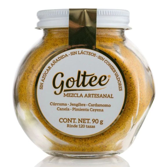 Leche dorada 90g |  Mezcla Artesanal de Cúrcuma y Especias para Golden Milk o Té - Goltee