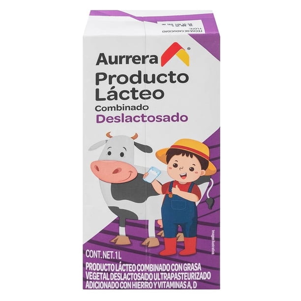 Producto lácteo combinado Aurrera deslactosado 1 l