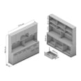 thumbnail image 4 of Cocina Integral Completa de 1.77 cm Gris con Café Mobi, 4 of 4