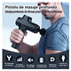 thumbnail image 3 of Pistola De Masaje 6 Velocidades 5000mah Pantalla Lcd Lab.G, negro, 3 of 5