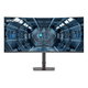 thumbnail image 1 of Monitor Gamer Curvo Hy 34” QHD 3440x1440 180Hz 1ms, 4000:1, 300 nits, FreeSync, 2 HDMI 2 DP, VESA, UltraWide para Gaming y Productividad, 1 of 5