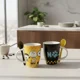 thumbnail image 2 of Juego 2 Tazas Porcelana Snoopy con Cuchara 310 ml, 2 of 13