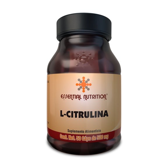 Suplemento Alimenticio Essential Nutrition L-Citrulina 50 Cápsulas de 500 mg