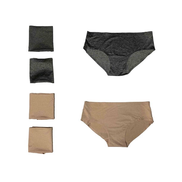 Paquete 6 Pantaletas Invisibles Sin Costuras Corte Láser Pack Incluye 6 Diferentes Colores