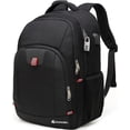 thumbnail image 1 of Mochila para Laptop con candado (Negro), 1 of 6