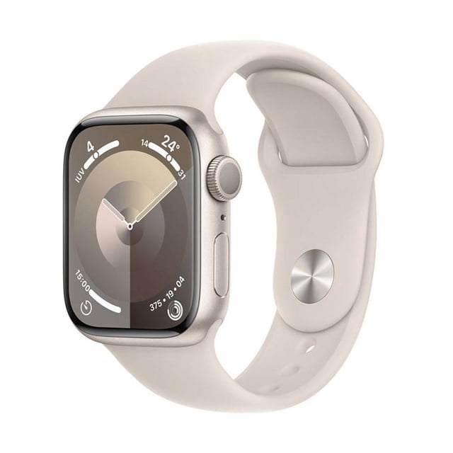 Apple Watch SE2 GPS 44mm con Caja Aluminio Dorado y Correa Deportiva Blanco Estelar