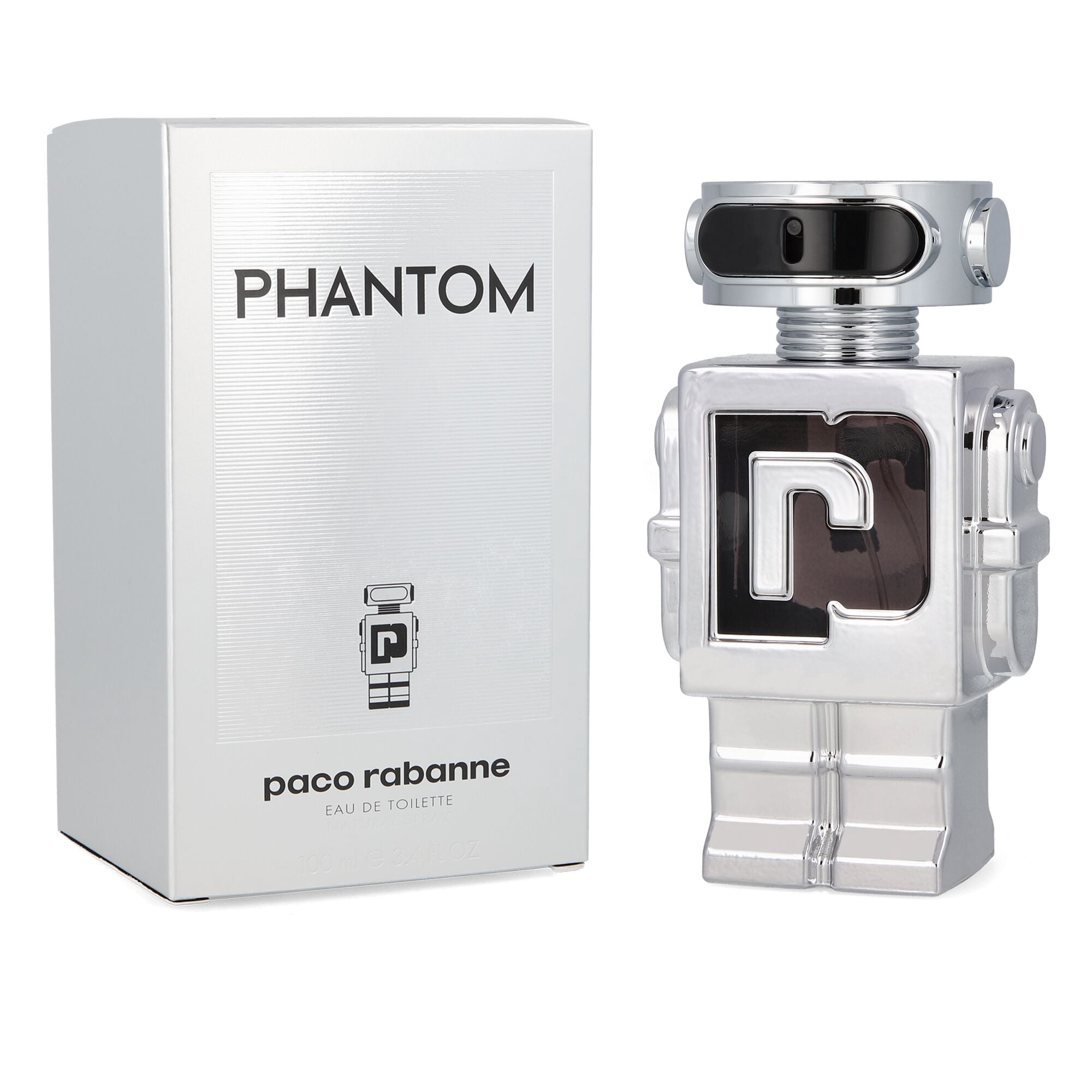Fragancia Phantom 100 Ml EDT Spray Paco Rabanne Amaderada Aromática Aerosol 3.4 oz