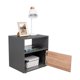 thumbnail image 4 of Buró Galanto, Plata Oscuro y Miel Virtual Muebles, 4 of 9