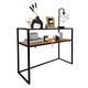 thumbnail image 1 of Credenza Minimalista Recibidor Mesa Auxiliar Bufera marron claro Pequeño, 1 of 8