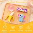 thumbnail image 4 of Set de 4 Squishies Divertidos de Alimentos EDGRYJK, 4 of 6