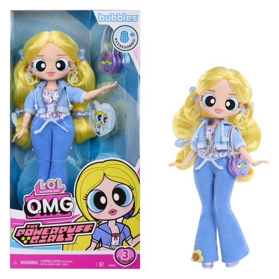 Muñeca de Moda L.O.L. Surprise! OMG Las Chicas Superpoderosas Bubbles
