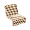 thumbnail image 2 of Sillón reclinable de oficina con cojín de asiento y respaldo integrados, alfombrilla gruesa antideslizante, apto para sillas, taburetes, sofás y sillones reclinables., 2 of 6