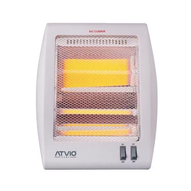 Calefactor Atvio de Cuarzo 33cm de alto 800W