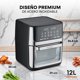thumbnail image 5 of Horno Freidora de Aire Multifuncional 12L Hukën, 5 of 5
