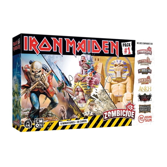Paquete de personajes Zombicide Iron Maiden Eddie CMON