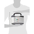 thumbnail image 2 of T-fal Sandwichera Ultra Compact para 2 sándwiches, andihaderente con asas de tacto frio y luz LED indicadora, de plástico y acero inoxidable, SM155283, 2 of 6