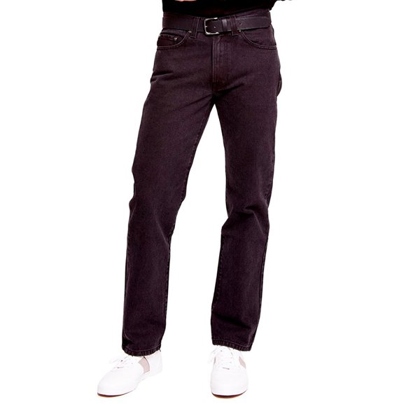 Jeans Edward´s Classic Mezclilla Negro Deslavado 2624 Hombre Talla 34 Edward´s Jeans Recto/bota