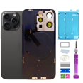 thumbnail image 1 of Cristal trasero ZMVDJZ para iPhone 15 Pro Max 6.7" Titanio negro, 1 of 6