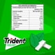 thumbnail image 3 of Goma de mascar Trident sin azúcar sabor a yerbabuena 18 pzas, 3 of 4