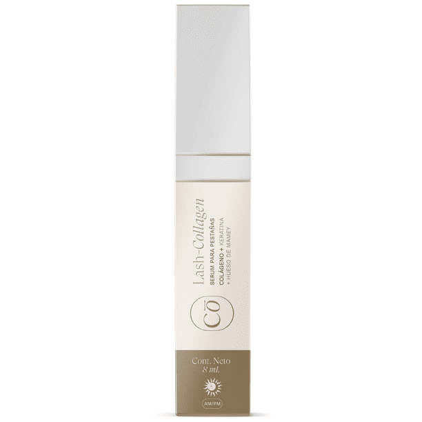 Serum Collagenic para Pestañas y Cejas Colágeno, Biotina, Keratina y Hueso de Mamey 8 ml Collagenic Serum Pestañas y Cejas