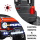 thumbnail image 2 of Montable Electrico Camioneta 4x4 para Niños Bluetooth Luces Led Control Remoto Batería 12v - Rojo, 2 of 8