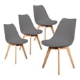 thumbnail image 1 of Set/Kit 4 Silla Tulip Eames Acojinada Minimalista Moderna, 1 of 7