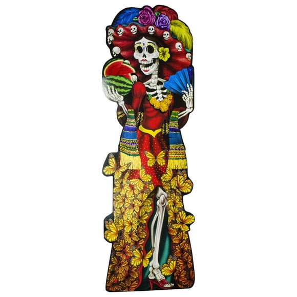 Figura Esqueleto Catrina Padi Adorno Día de Muertos para armar
