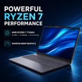 thumbnail image 2 of Notebook Lenovo IdeaPad Slim 3 15.3 Pulgadas AMD Ryzen 7 7735HS 16GB RAM 1TB SSD Windows 11 Pro, 2 of 5