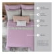 thumbnail image 3 of Set de Edredón Ligero Doble Vista con Sábanas y Fundas Real Textil (Violeta/Gris, King Size), 3 of 6