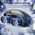 thumbnail image 3 of Bocina JYX Bocina Bluetooth para Exteriores a Prueba de Agua con 2 Micrófonos con Iuces de DJ D16-T, 3 of 7