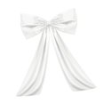 thumbnail image 2 of Lazo Grande Decorativo para Pared Adorno Colgante en Forma de Cinta Gigante Lazo de Poliéster para Fiestas Cinta Decorativa de Tela Resistente y Elegante Adecuado para Celebraciones blanco, 2 of 8