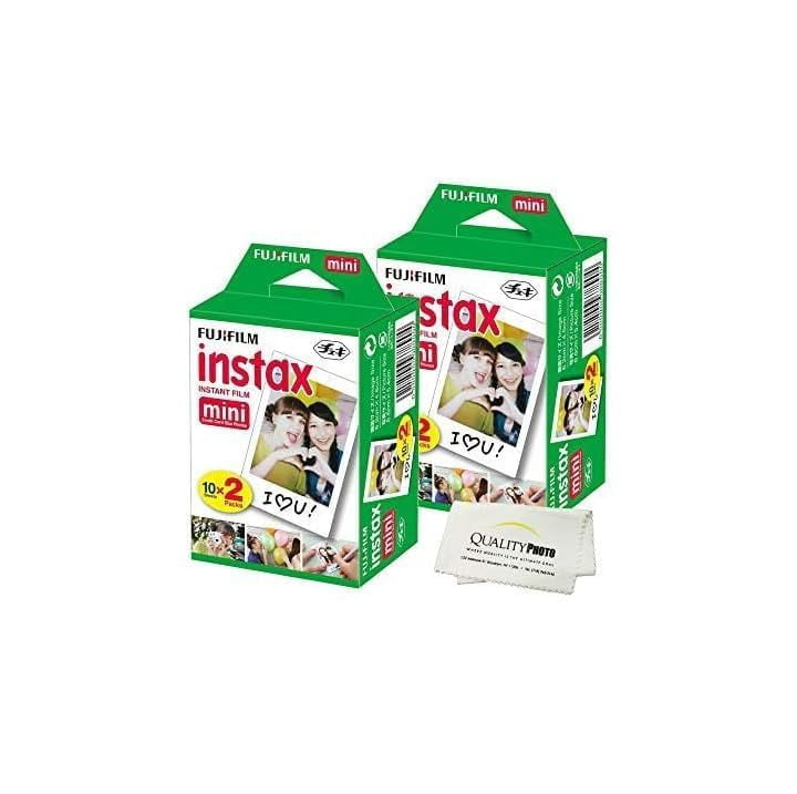 Película Instantánea Fujifilm INSTAX Mini 40 Impresiones para Mini 8, 9, 11, 12